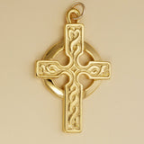 Detailed Celtic Cross Pendant - Charmworks