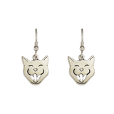 Cackling Cat Earrings - Charmworks
