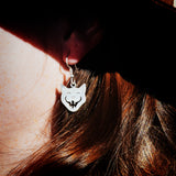 Cackling Cat Earrings - Charmworks