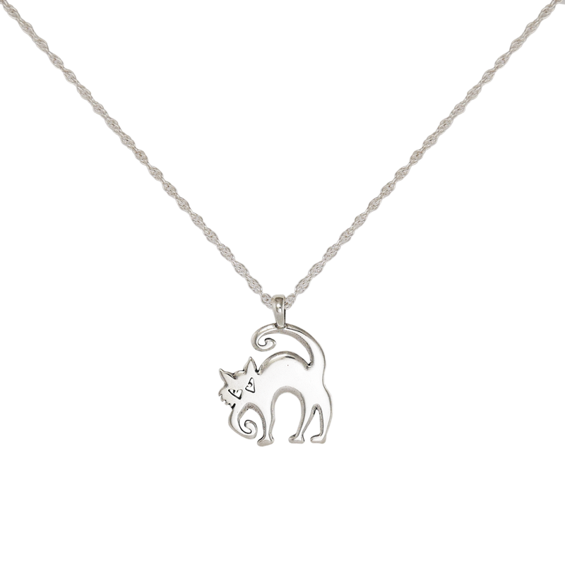 Halloween Cat Necklace - Charmworks