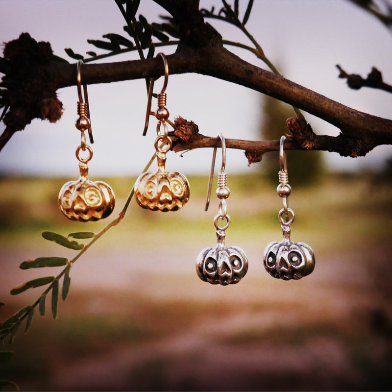 Jack O' Lantern Earrings - Charmworks