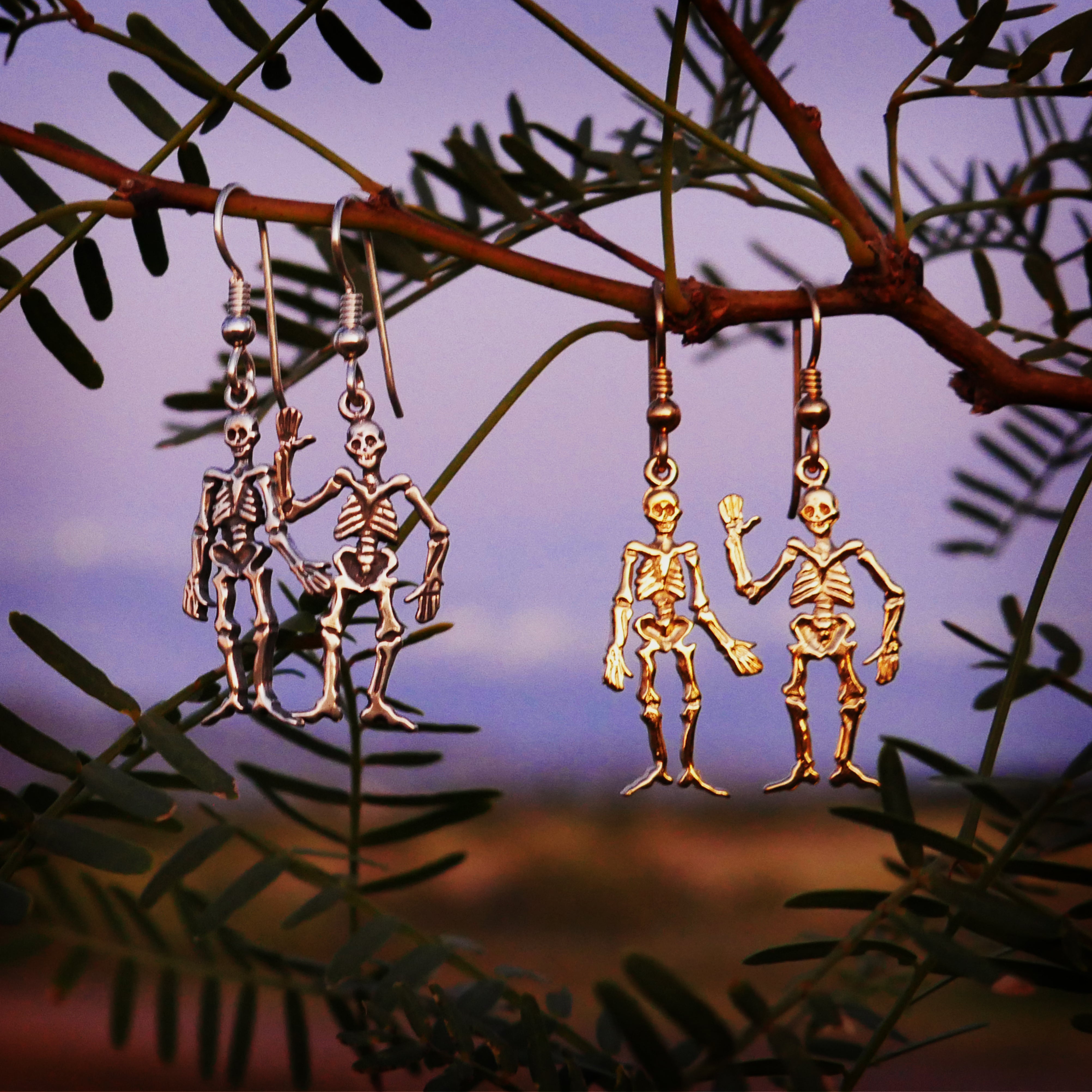 Mr. Bonejangles Earrings - Charmworks