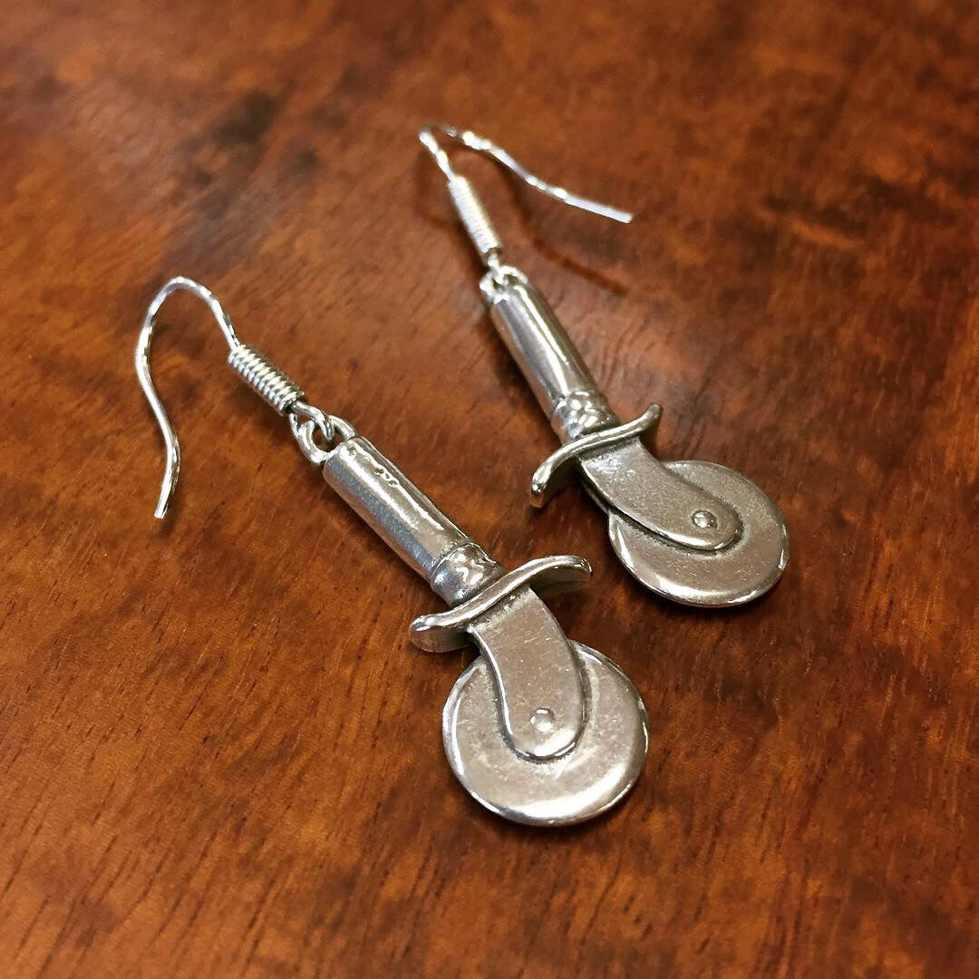 Pizza Cutter Earrings - Charmworks