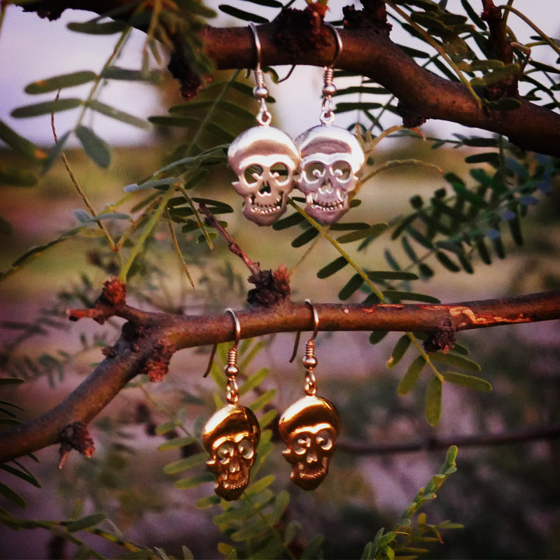 Sly Skull Earrings - Charmworks