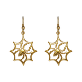 Spider In Web Earrings - Charmworks