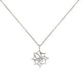 Spider In Web Necklace - Charmworks