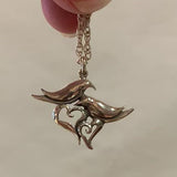 Doves with Hearts - Charmworks