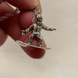 Snowboarder Pendant - Charmworks